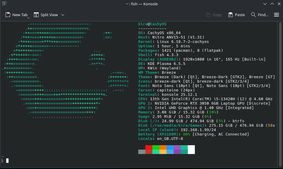 Using CachyOS as my main distro.